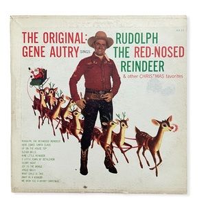 Vintage The Original: Gene Autry Sings Rudolph the Red Nose Reindeer KX-11 LP